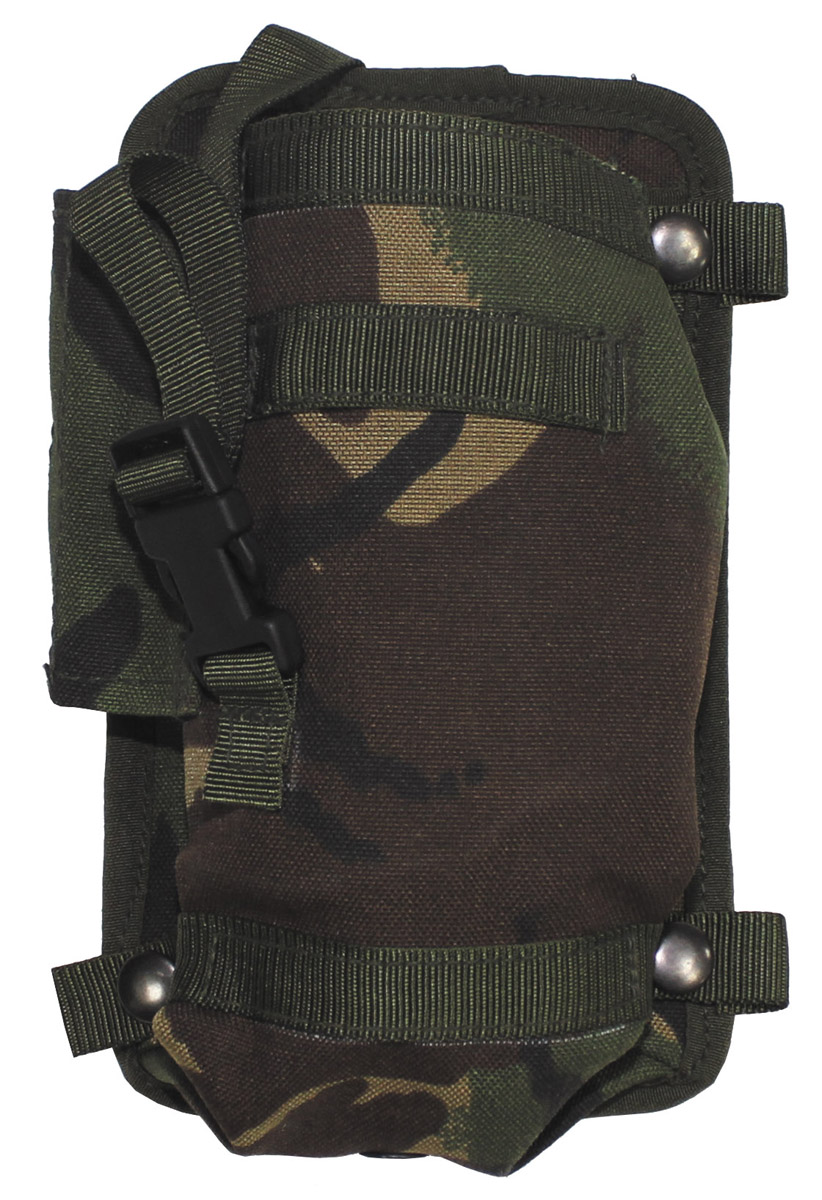 Brit. Funkgerätetasche, DPM tarn, gebr.