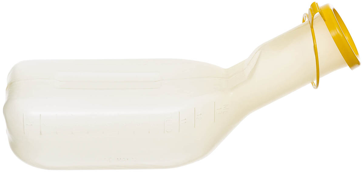 Schwed. Urinflasche, Kunststoff, unbenutzt, neuw.