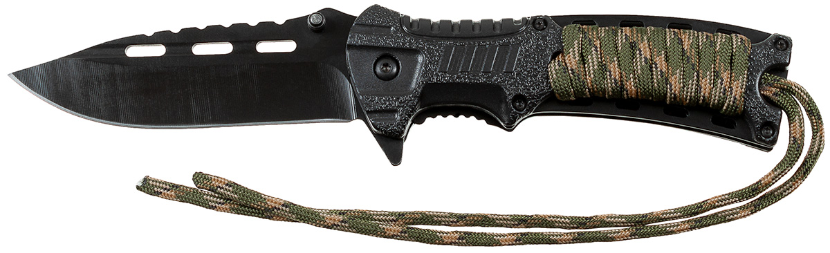 Klappmesser, Einhand, Camorope, mit Feuerstarter