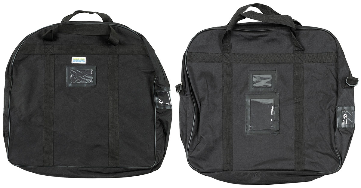 Brit. Tasche für Schutzweste, schwarz, gebr.