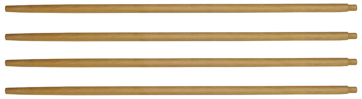 US Holzstangen für Feldbett- Moskitonetz, 4 St., neuw.