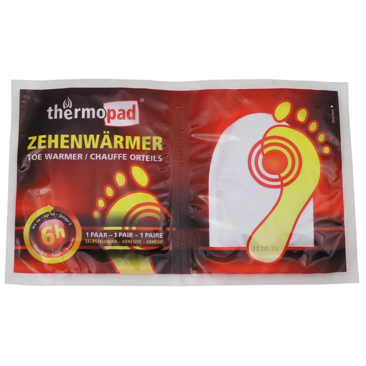 Zehenwärmer Paar Thermopad