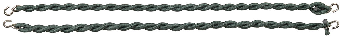 Hosengummi, mit Metallhaken, oliv