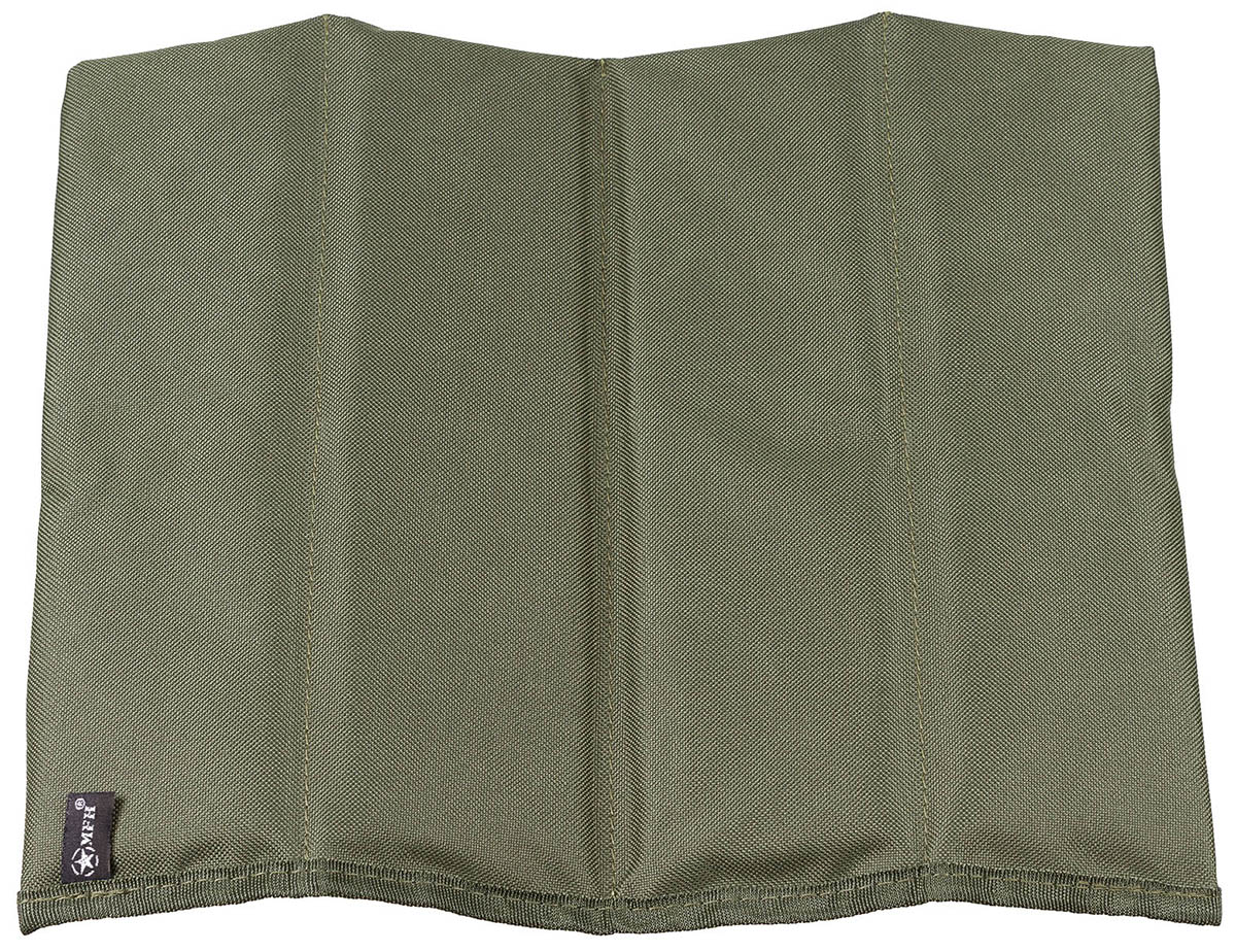 Sitzkissen, faltbar, oliv