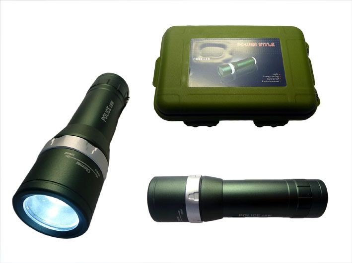 LED Taschenlampe bis 3W Cree LED in Box