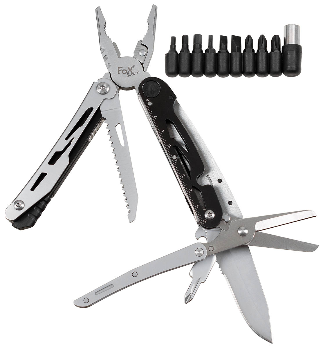 Multifunktionstool,  mit Schere