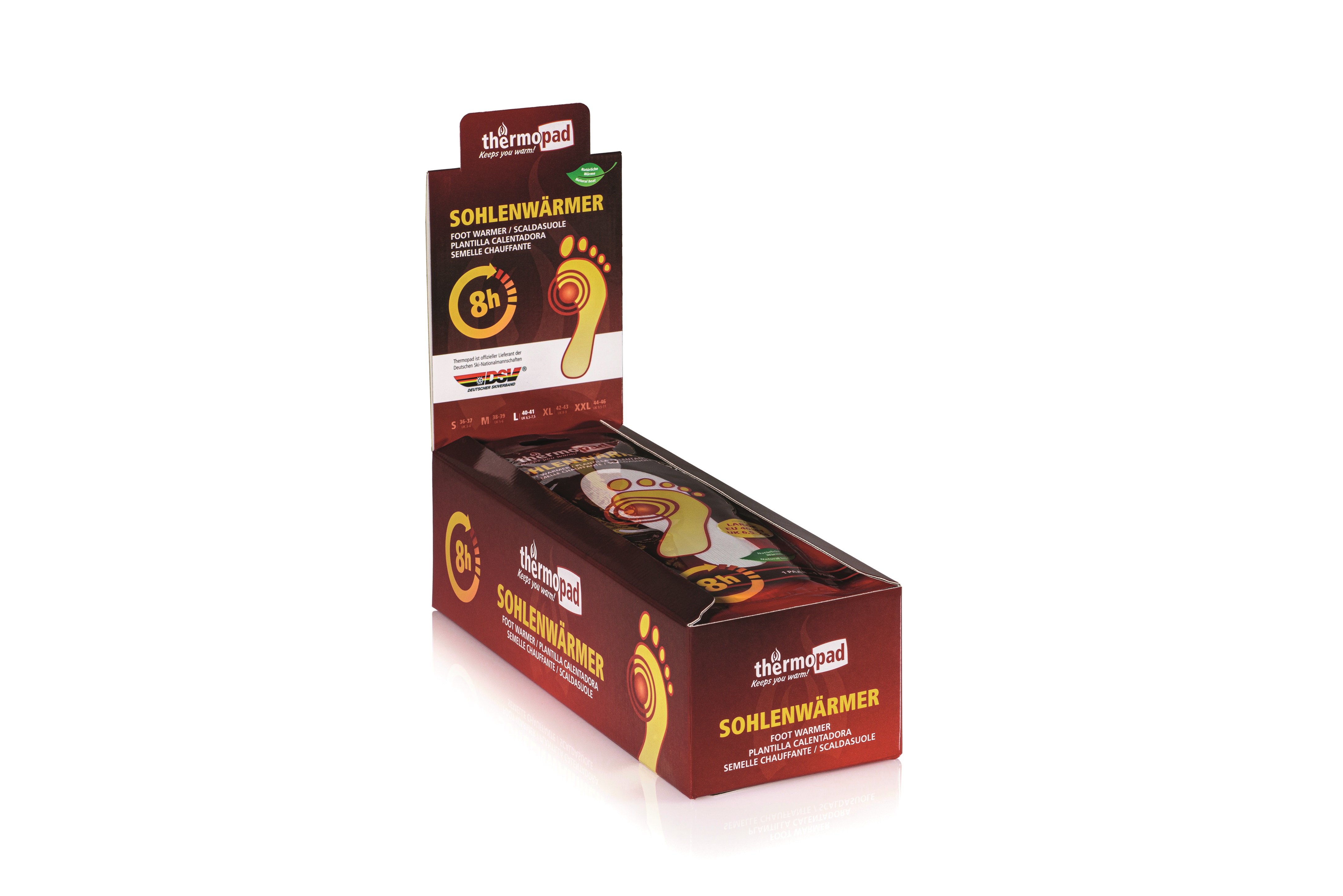 Sohlenwärmer Thermopad Größe L (40-41), Paar