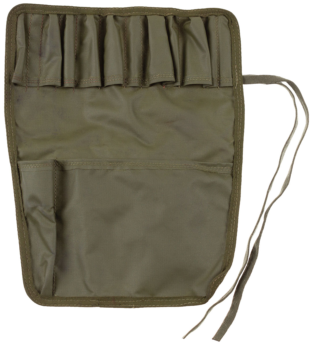 Brit. Beutel, oliv, für Waffenreinigungsset, gebr.