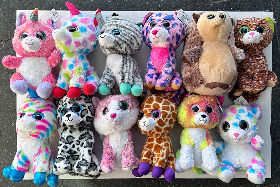 Plüschtier mit großen Augen – ca. 22 cm