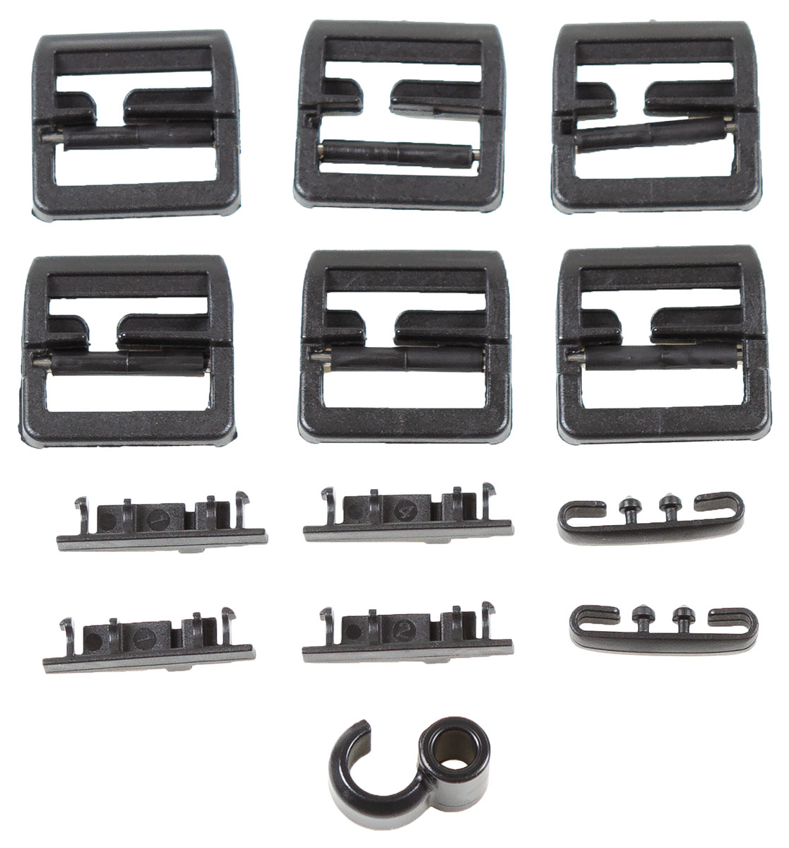 Brit. Ersatzschnallen, für GSR-Atemschutzmaske, neuw.