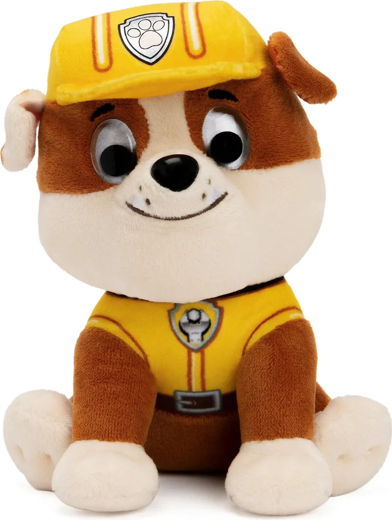 GUND Paw Patrol Rubble Plüschtier 15cm – Kuschelig & Abwaschbar