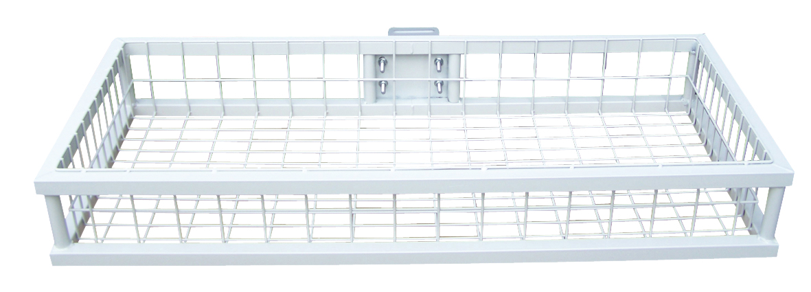 Heckträger Korb grau