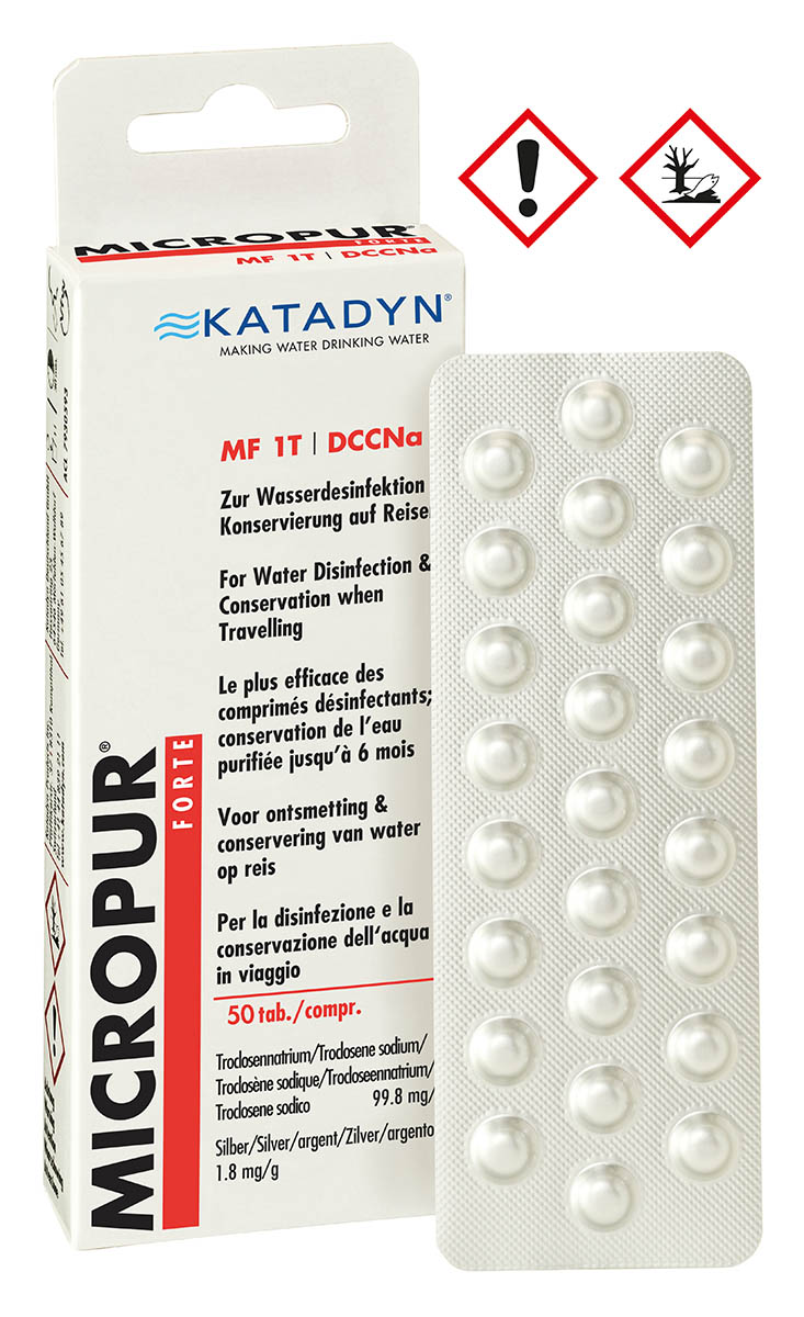 Katadyn, "Micropur Forte MF 1T", 50 Tabletten