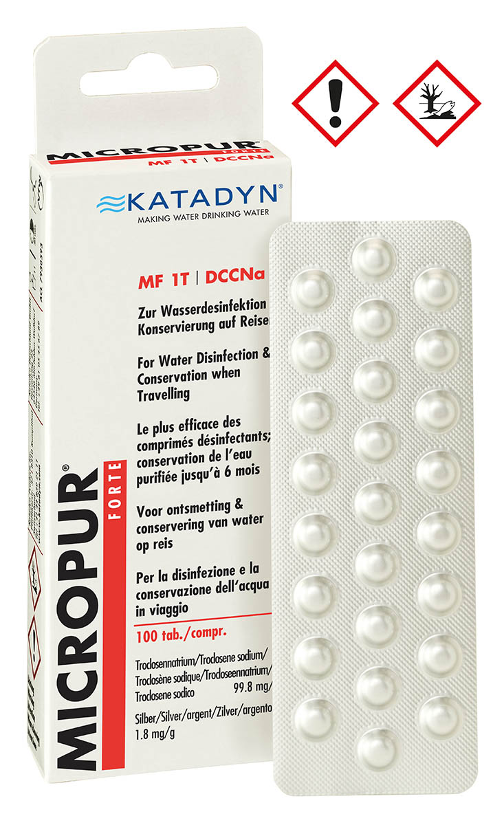 Katadyn, "Micropur Forte MF 1T", 100 Tabletten