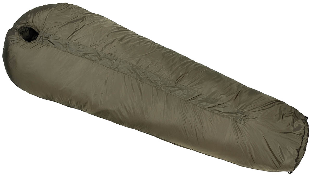 Mumienschlafsack, "3 Seasons", oliv, 2-lagige Füllung