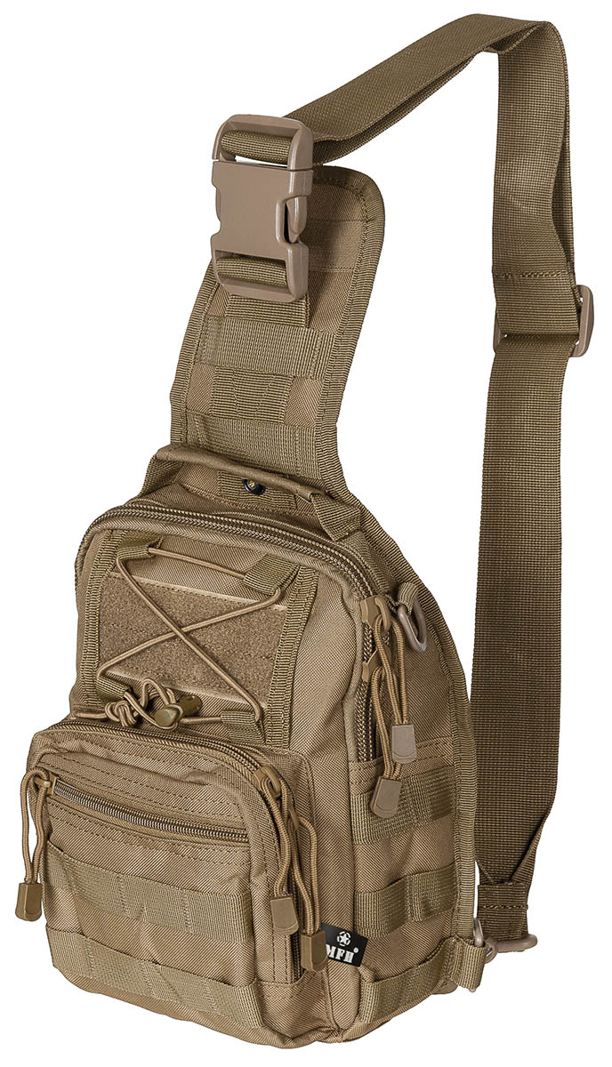 Schulter-Umhängetasche, MOLLE, coyote tan