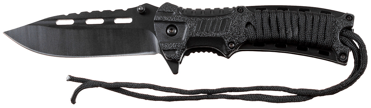 Klappmesser, Einhand, Blackrope, mit Feuerstarter