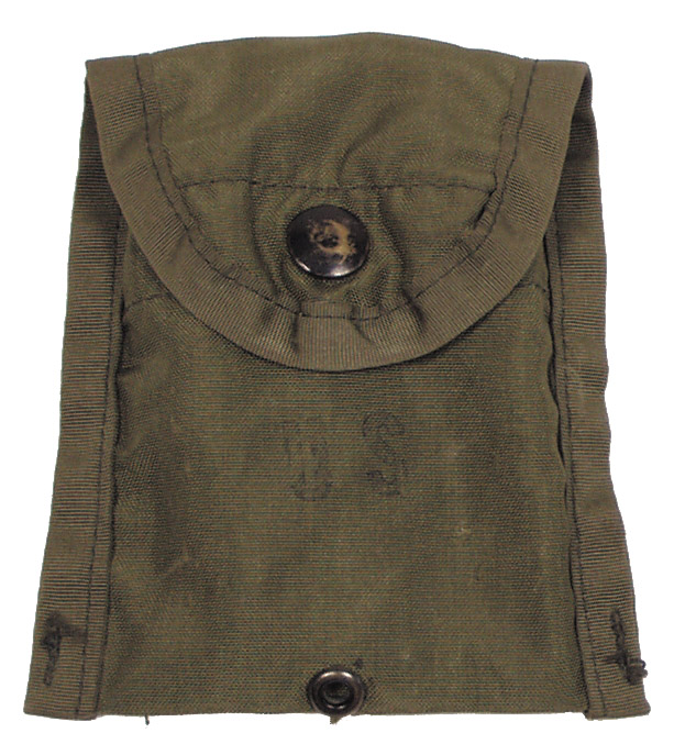 US First Aid Täschchen, gebr., oliv, ALICE Clip,