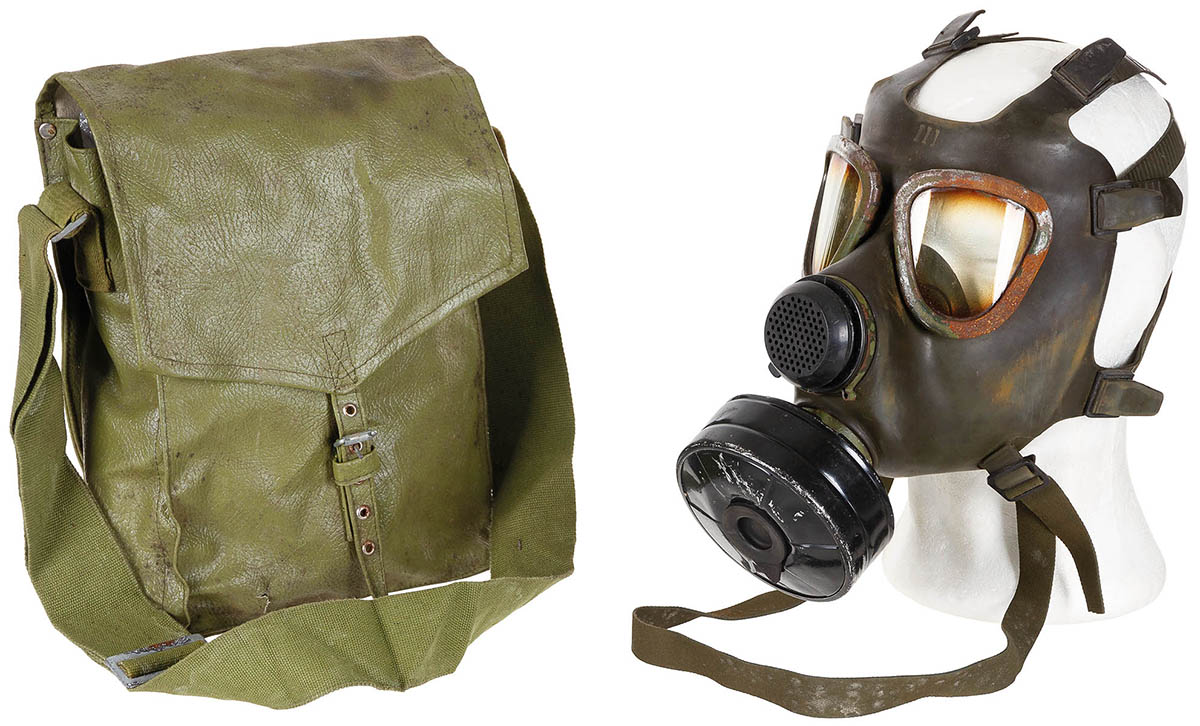 Rumän. Schutzmaske M74,  Filter, gebr.,(EXP.BESCHRÄNK.)