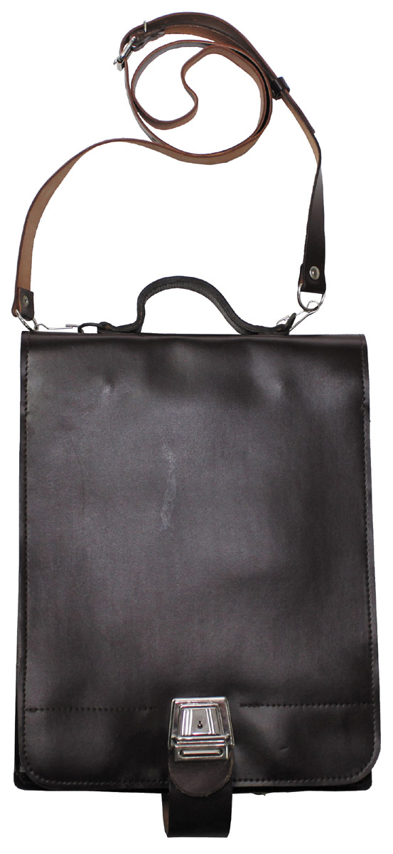 CZ/SK Kartentasche, Typ II, Kunstleder, braun, gebr.