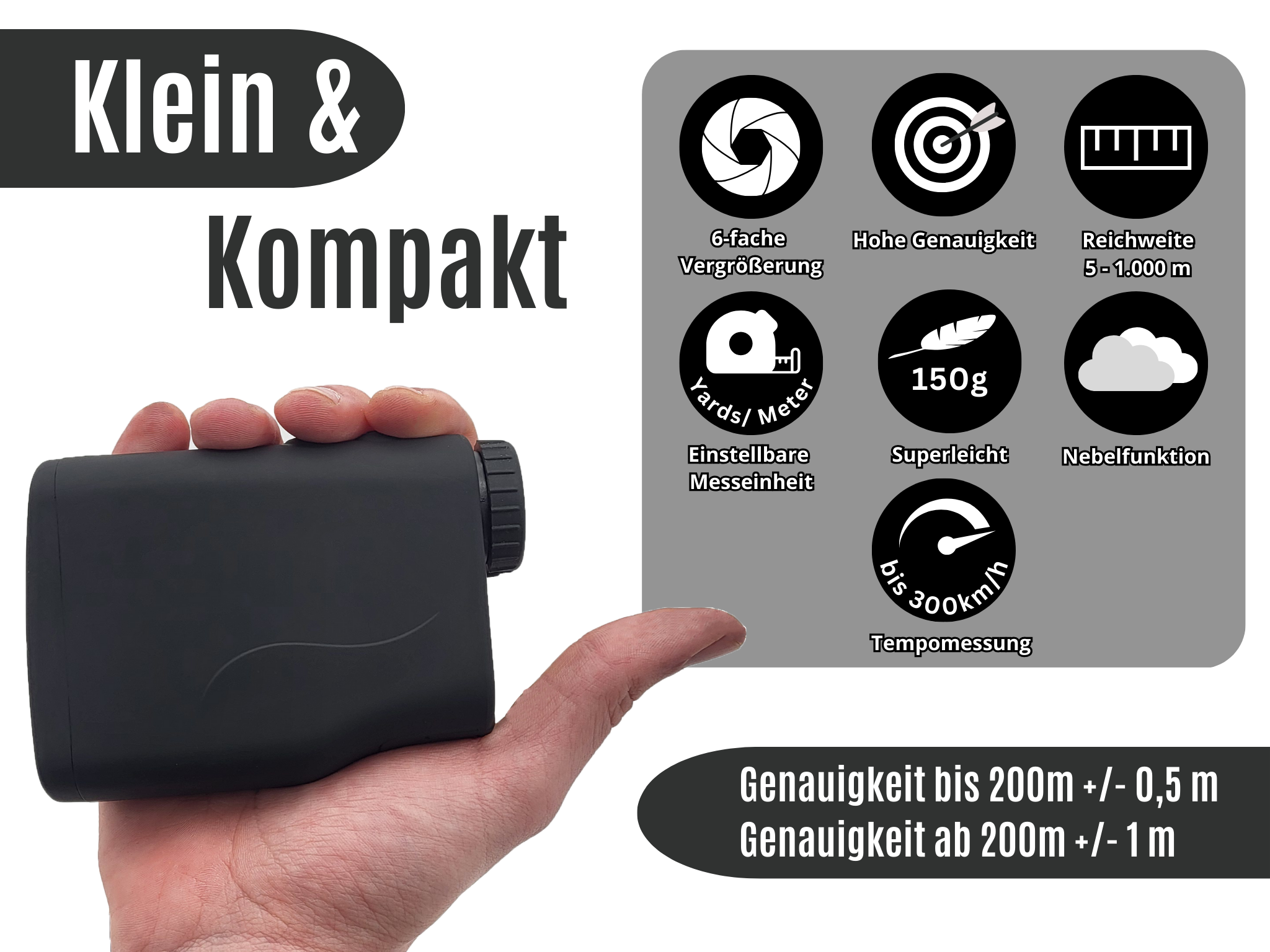 Laser-Entfernungsmesser PRO X7 wireless