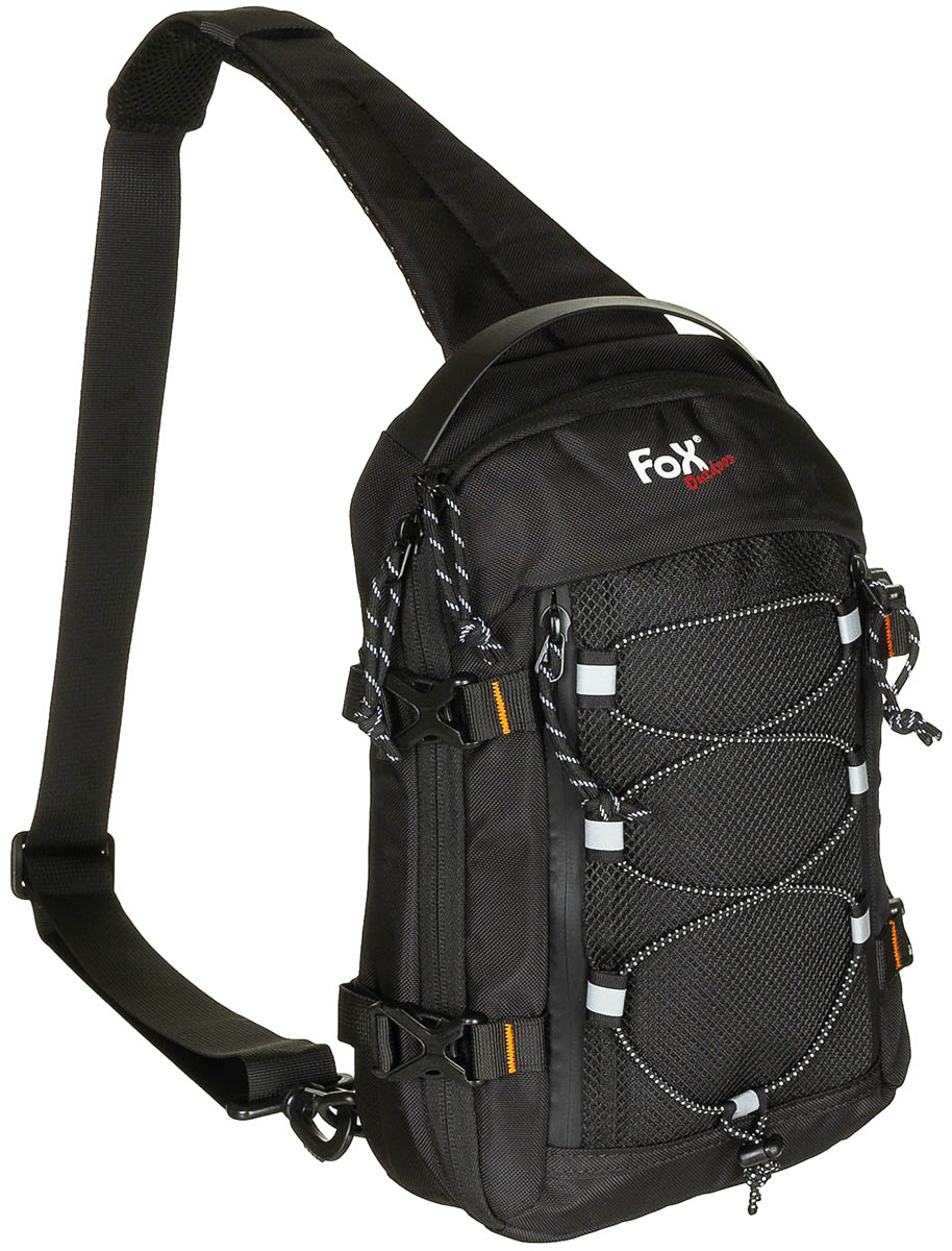 Umhängetasche,  Compact Sling, schwarz