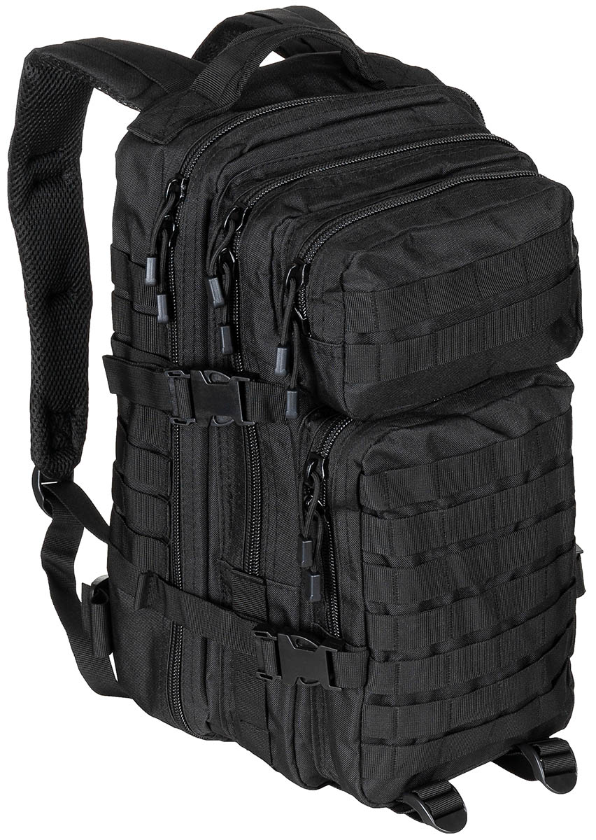 US Rucksack, Assault I, Basic, schwarz