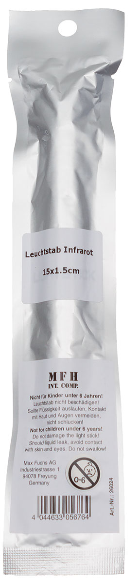 Leuchtstab, Infrarot