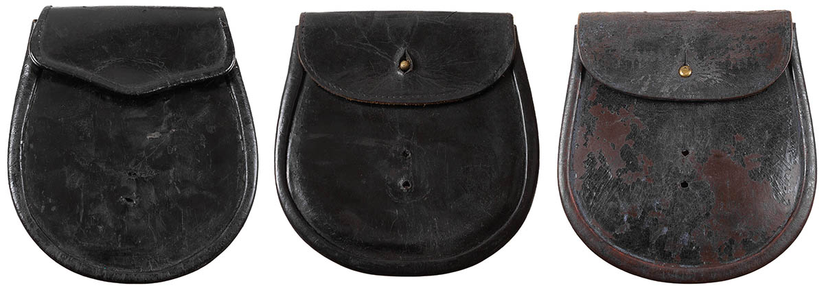 Schott. Ledertasche,  gebr.