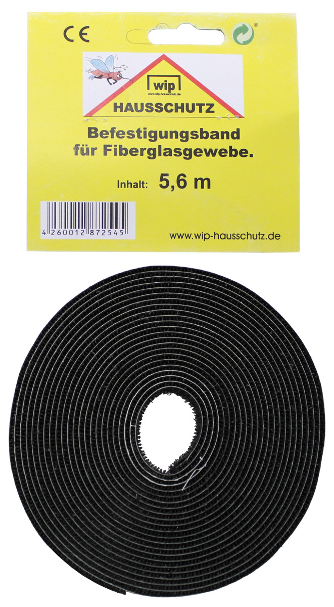 Befestigungsband,"Wip",schwarz Fiberglasgewebe, Länge: 3,4 m