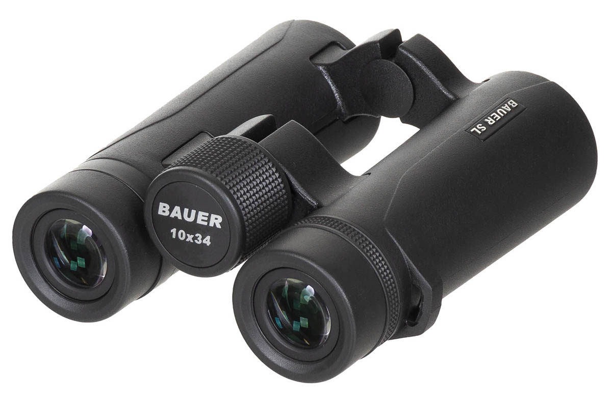 BAUER Fernglas, Outdoor SL, 10 x 34, wasserdicht, schwarz