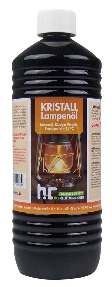 Kristall Lampenöl hochrein 1 L