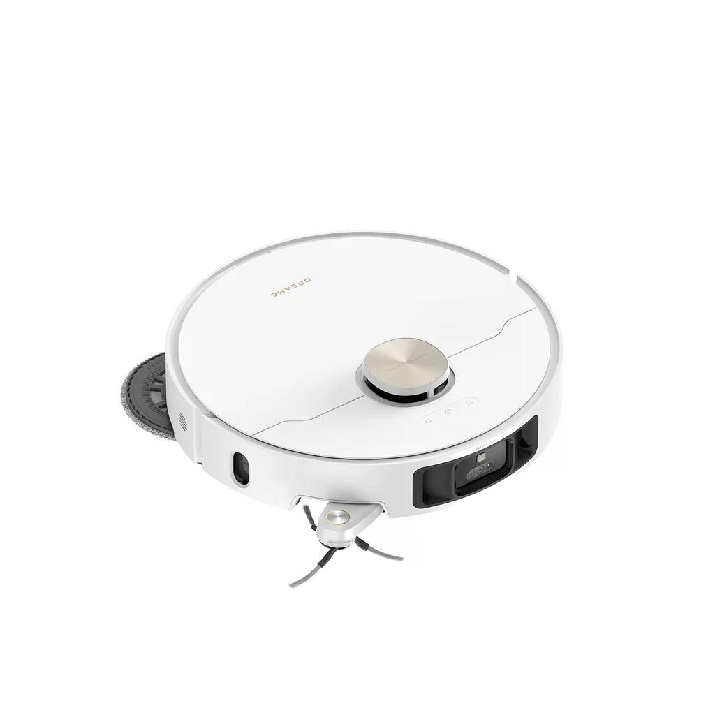 Dreame X40 Ultra Complete Saugroboter mit Wischfunktion, 12.000Pa Saugkraft, 70℃ Wischmopp, selbstreinigend, automatische Entleerung, automatisches Nachfüllen, Anti-Wirrwarr und anhebbare Bürsten