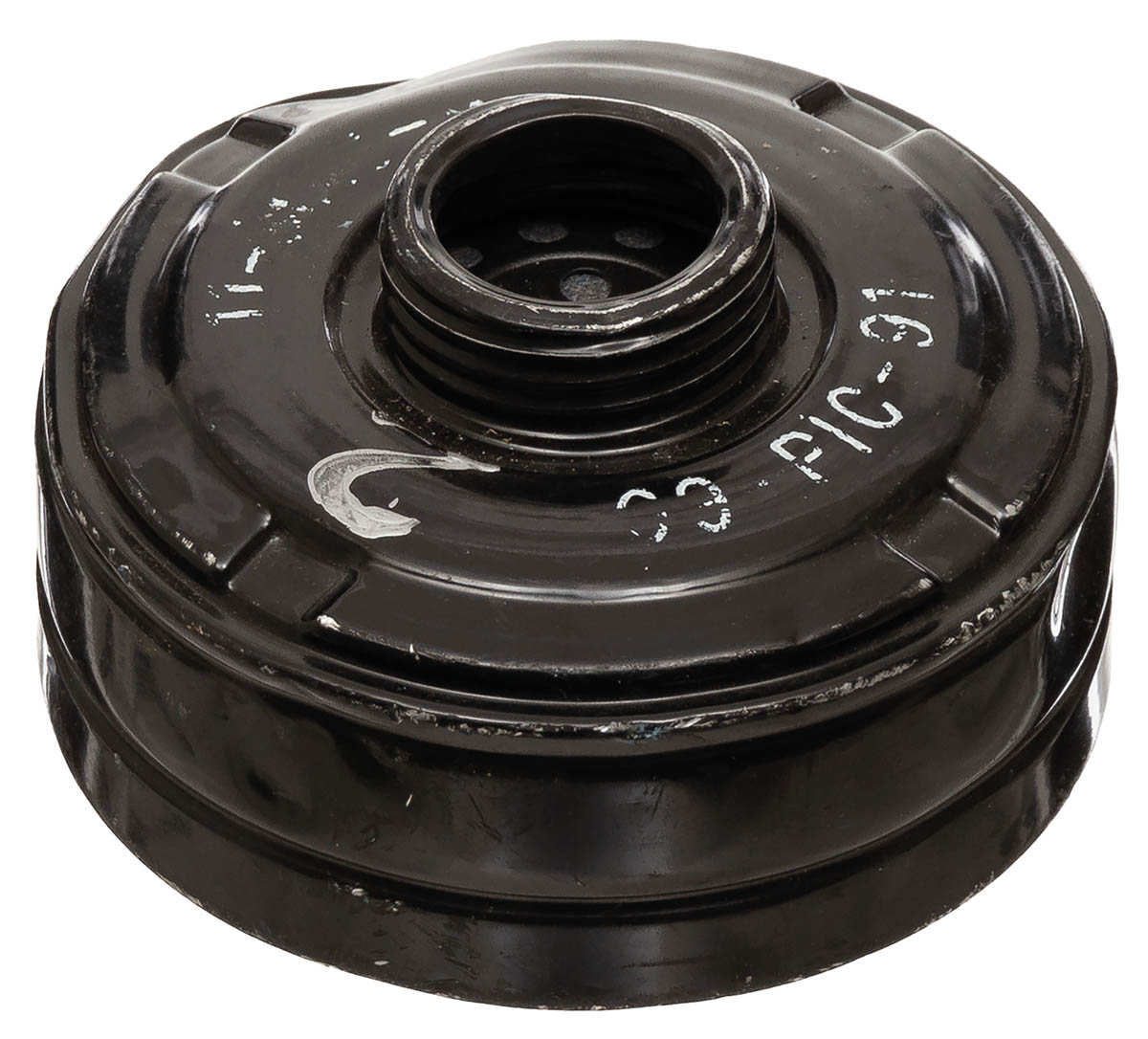 Pol. Schutzmaskenfilter, MP5, gebr. (EXP.BESCHRÄNKUNG)