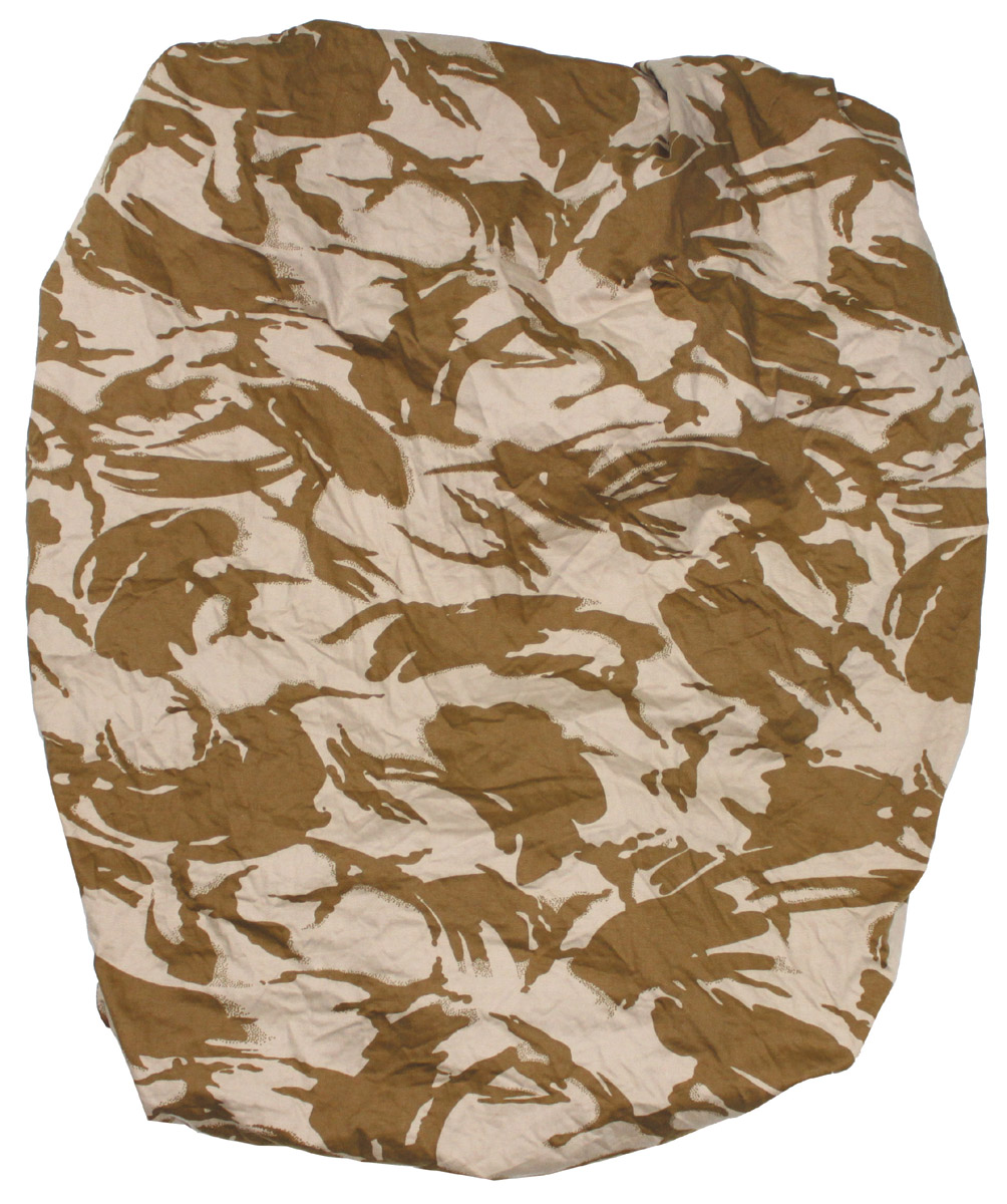 Brit. Rucksacküberzug, groß, DPM desert tarn, gebr.