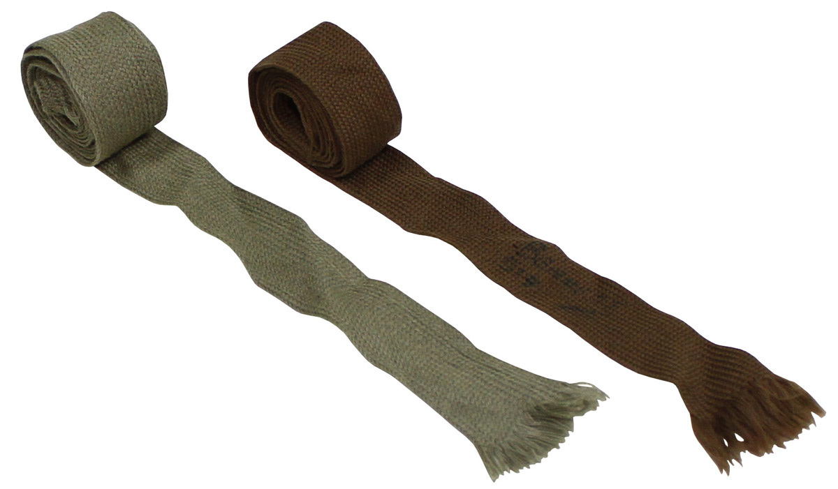 Brit. Gewebeband, Baumwolle, 35 mm, gebr.