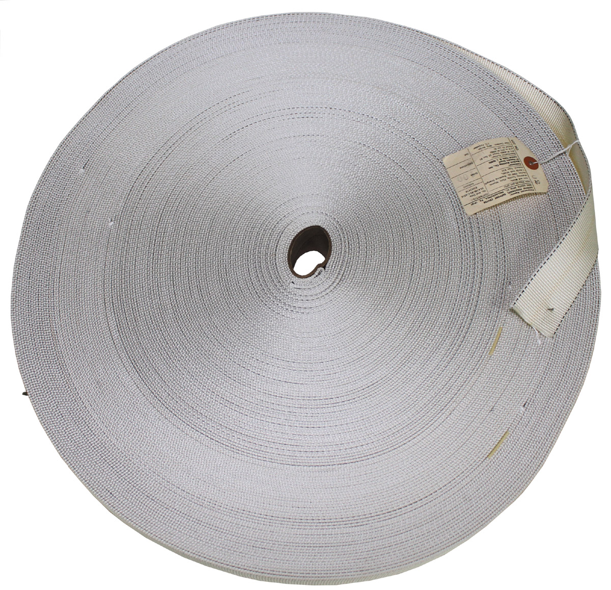 US Gewebe-Gurtband, 4,3 cm breit, 91,44 m lang, neuwertig