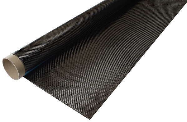 R&G Kohlegewebe 245g/m², 100cm, 1m Rolle