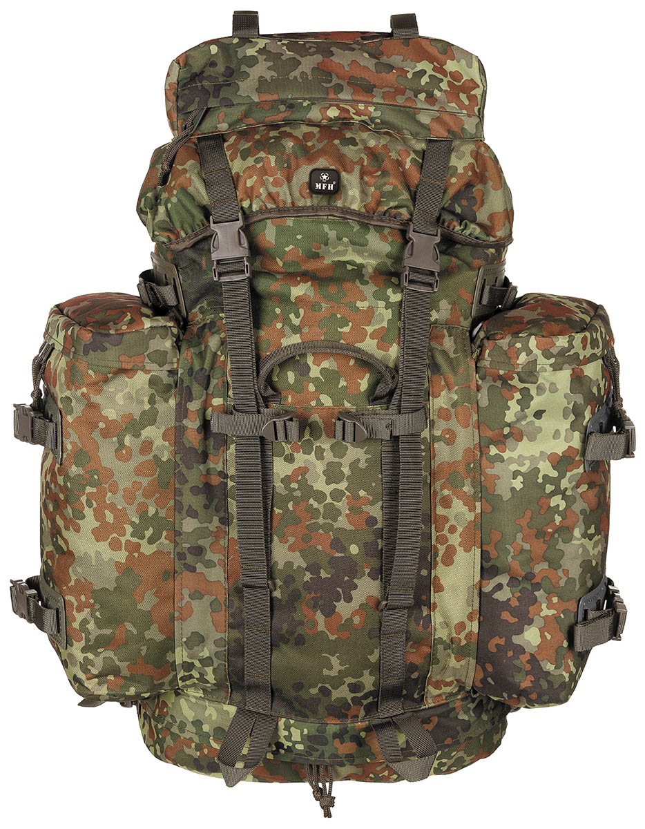 BW Rucksack, "Mountain", flecktarn