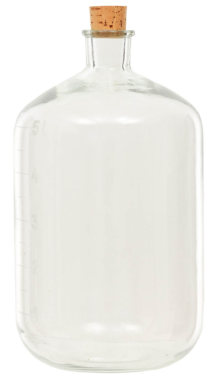CZ/SK Glasflasche,  5 l, neuwertig
