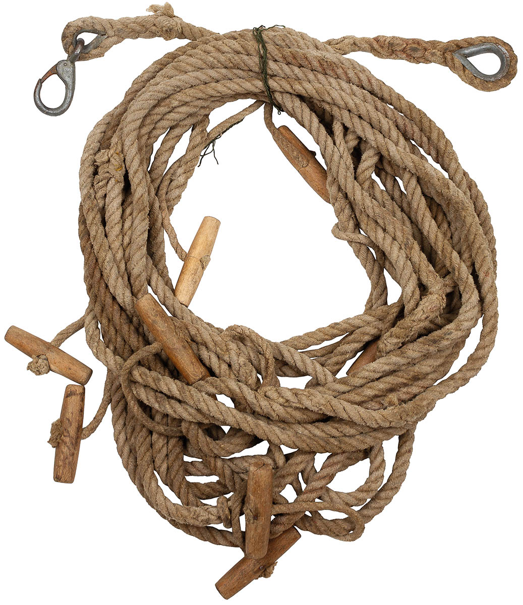 Schwed. Hanfseil, 16 mm, Länge ca. 20 m, gebr.