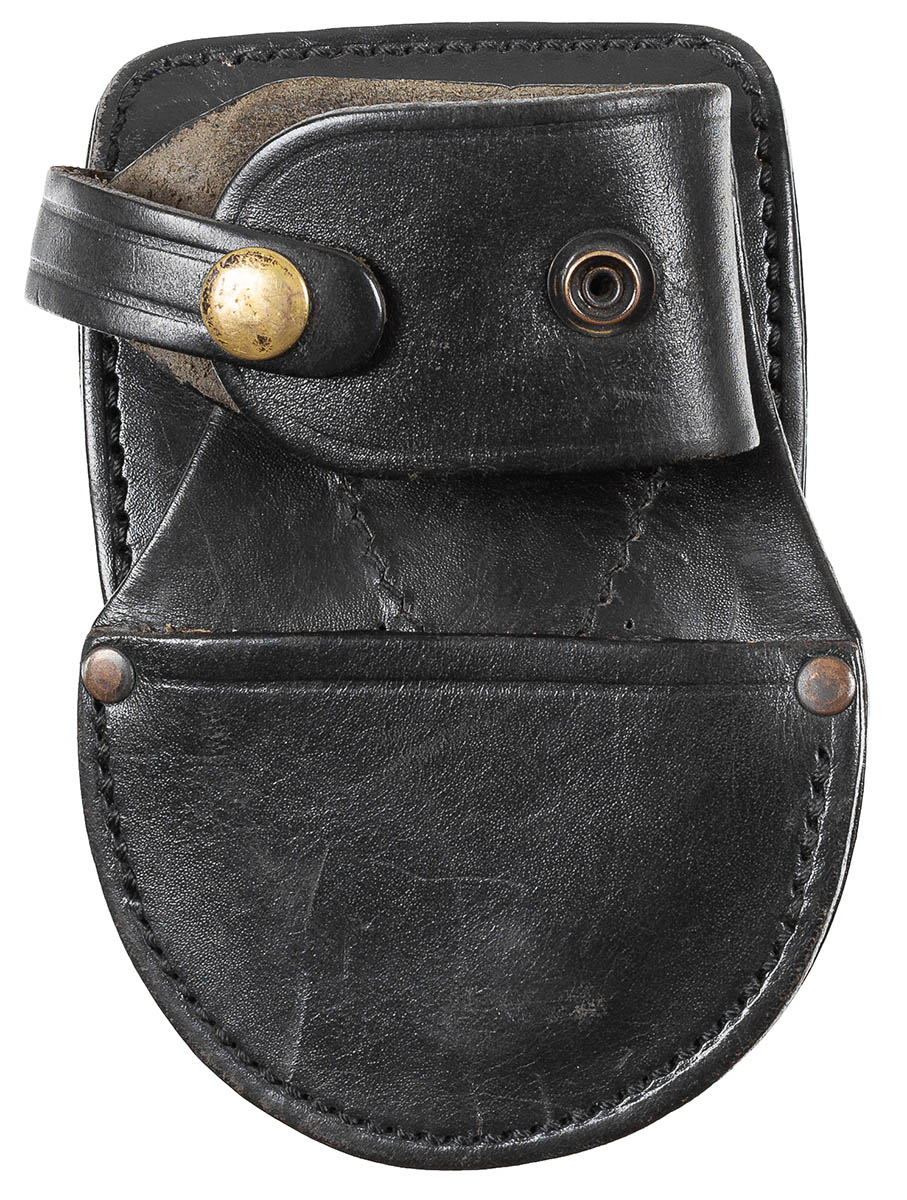 PWL Handschellenhalter,  RCP-7, Leder, gebr.