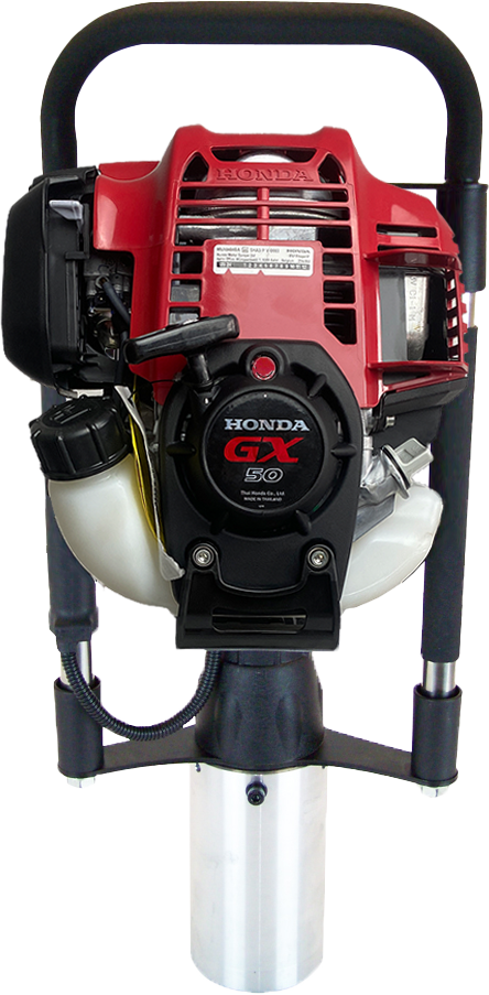 Motor-Pfahlramme mit Honda 1,36 PS, 35 ccm, GX 35