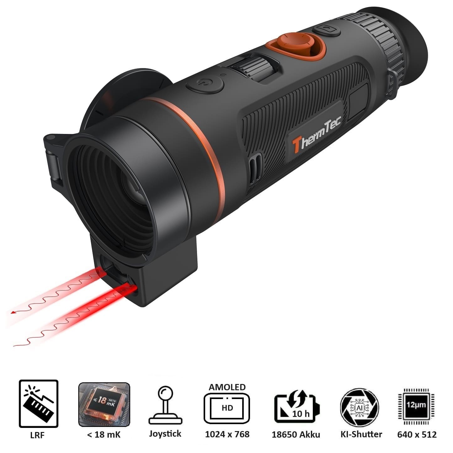 Thermtec Wild 635 L Wärmebildgerät, 35 mm LRF Linse