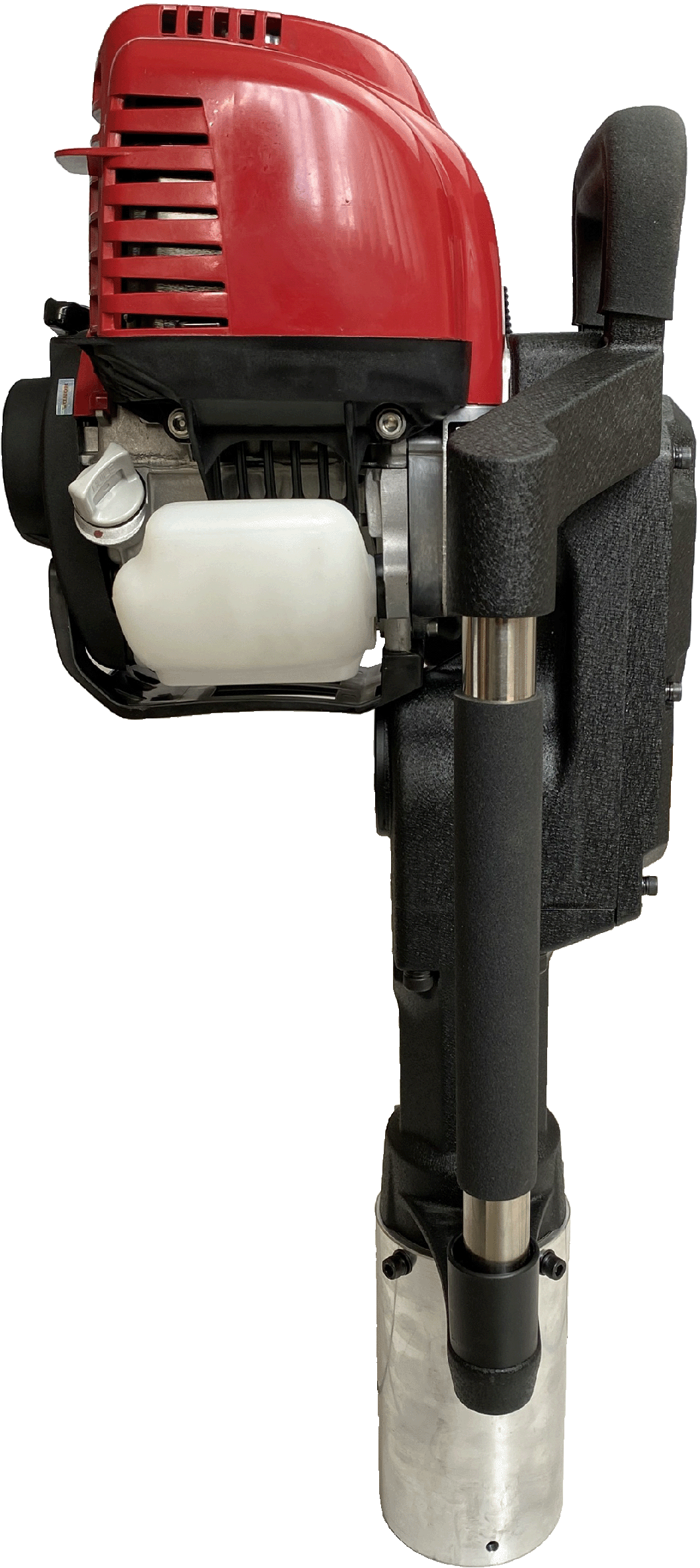 Motor-Pfahlramme mit Honda GX 35 bis 80mm