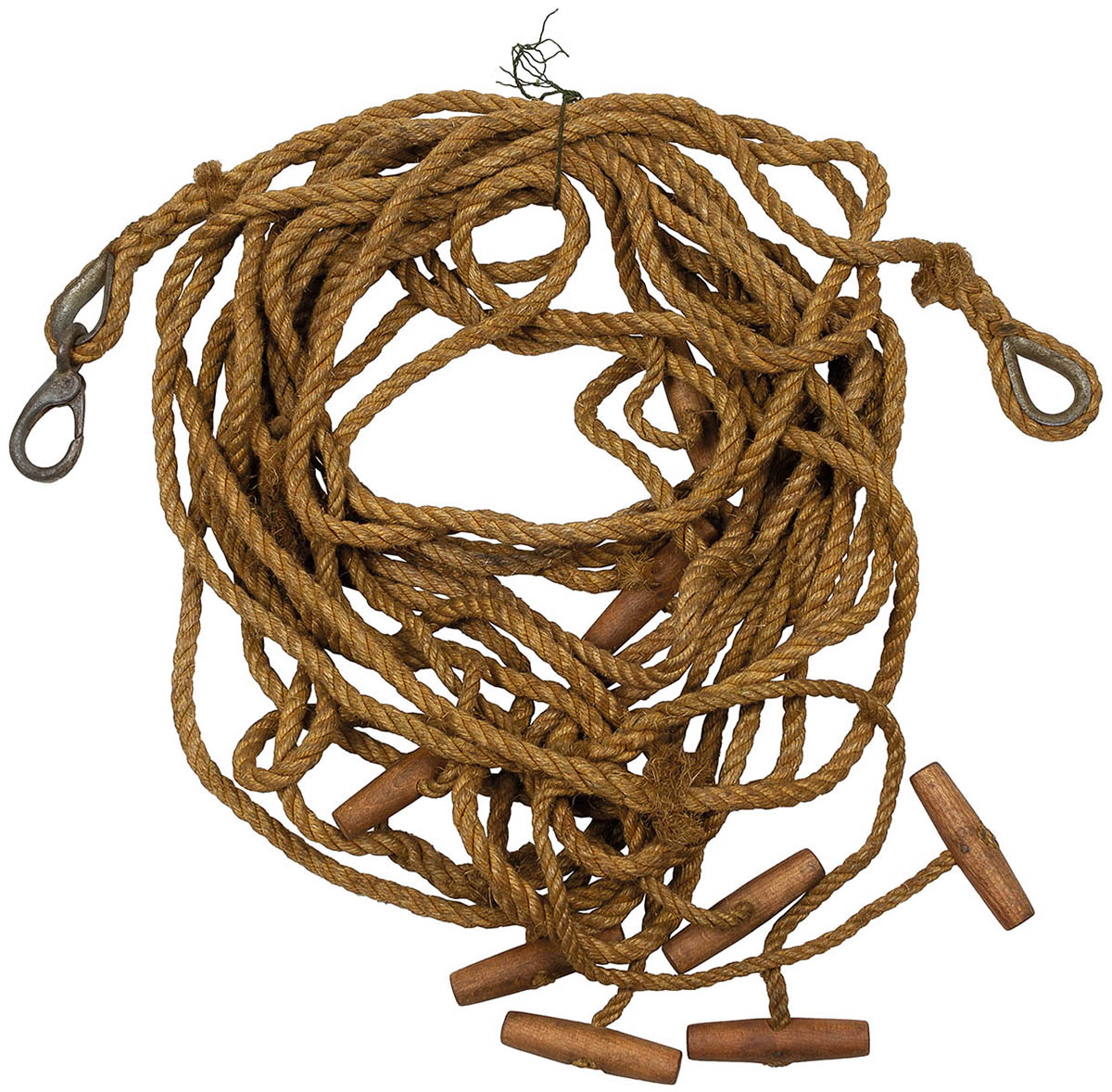 Schwed. Hanfseil, 13 mm, Länge ca. 20 m, gebr.