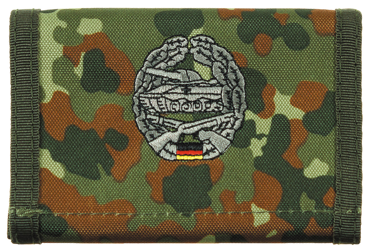 BW Geldbörse, flecktarn, Panzergrenadiere