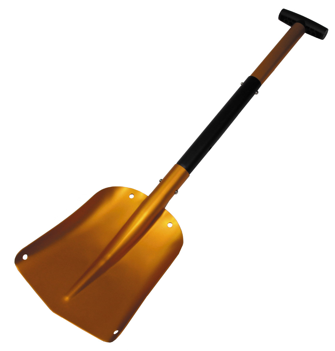 Lawinenschaufel, Aluminium, 3-teilig