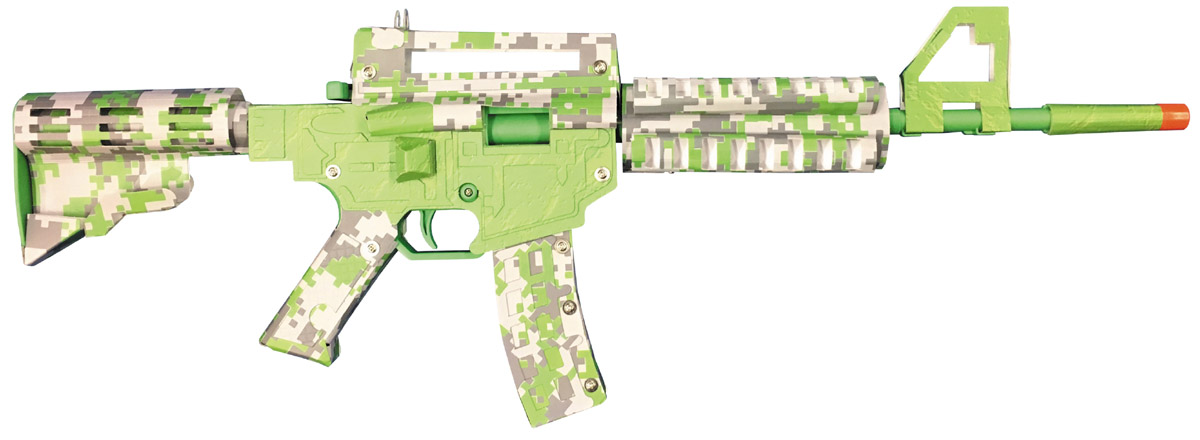 PAPER SHOOTERS, Bausatz, Green Spit