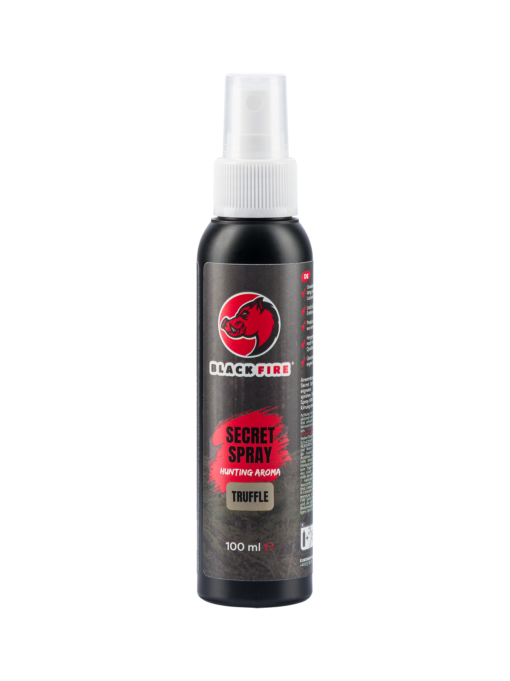 BLACK FIRE Secret Spray Truffle 100ml Flasche